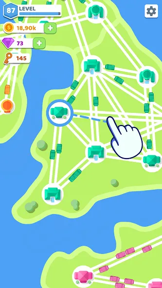 State Connect: Traffic Control (тейт Коннект) [МОД: Деньги, Монеты и Меню MOD] Screenshot 1