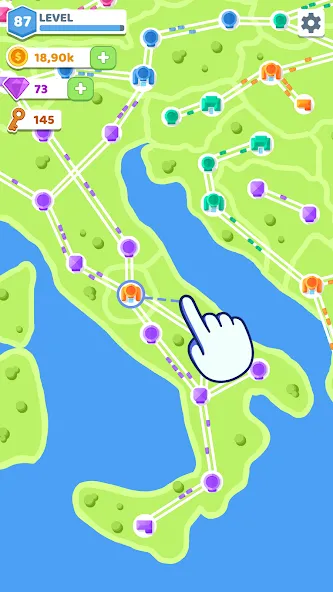 State Connect: Traffic Control (тейт Коннект) [МОД: Деньги, Монеты и Меню MOD] Screenshot 2