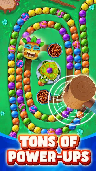 Marble Woka Woka: Jungle Blast [МОД: Много монет, Открытые уровни и Мега MOD] Screenshot 2