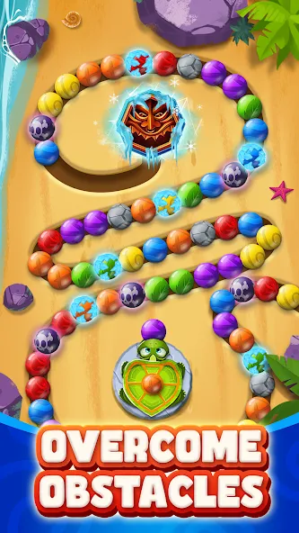 Marble Woka Woka: Jungle Blast [МОД: Много монет, Открытые уровни и Мега MOD] Screenshot 3