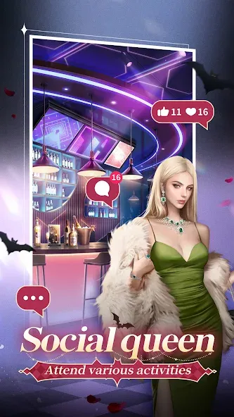 Twilight Kiss: Eternal Love (Вампир Хантер) [МОД: Деньги, Монеты и Меню MOD] Screenshot 4