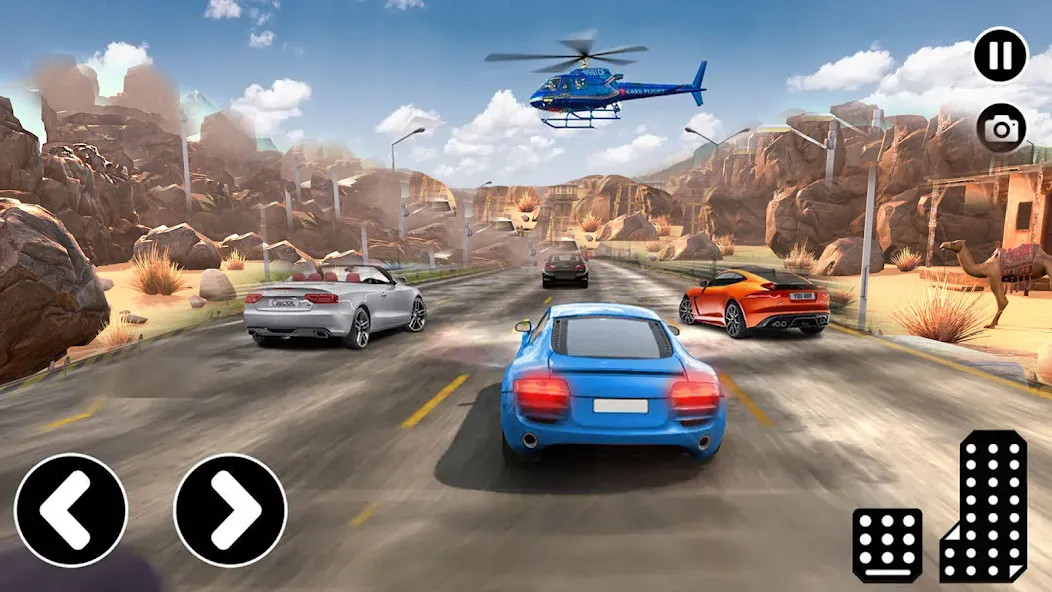 Car Highway Racing for Speed (Трафик Рейсер Трафик игры) [МОД: Все открыто, Дополнительные деньги и Меню MOD] Screenshot 2