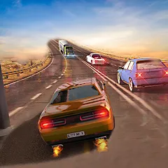 Скачать Car Highway Racing for Speed (Трафик Рейсер Трафик игры) [МОД: Все открыто, Дополнительные деньги и Меню MOD] | Взлом Car Highway Racing for Speed на Андроид