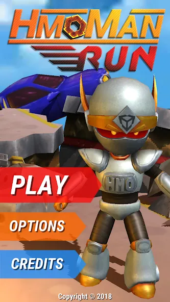 Hmoman Run — Racing game (Хоуман Ран) [MOD: Меню/Много денег] - Скриншот 1