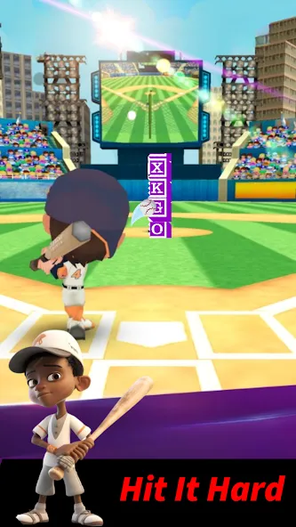 Baseball Letter Strike Homerun [МОД: Меню, Бесконечные монеты и Открытые уровни] Screenshot 2