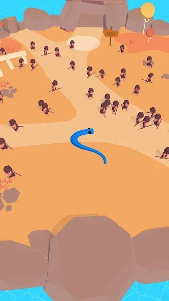 Snake Crusher (Снейк Крашер) [МОД: Меню, Бесконечные монеты и Открытые уровни] Screenshot 3