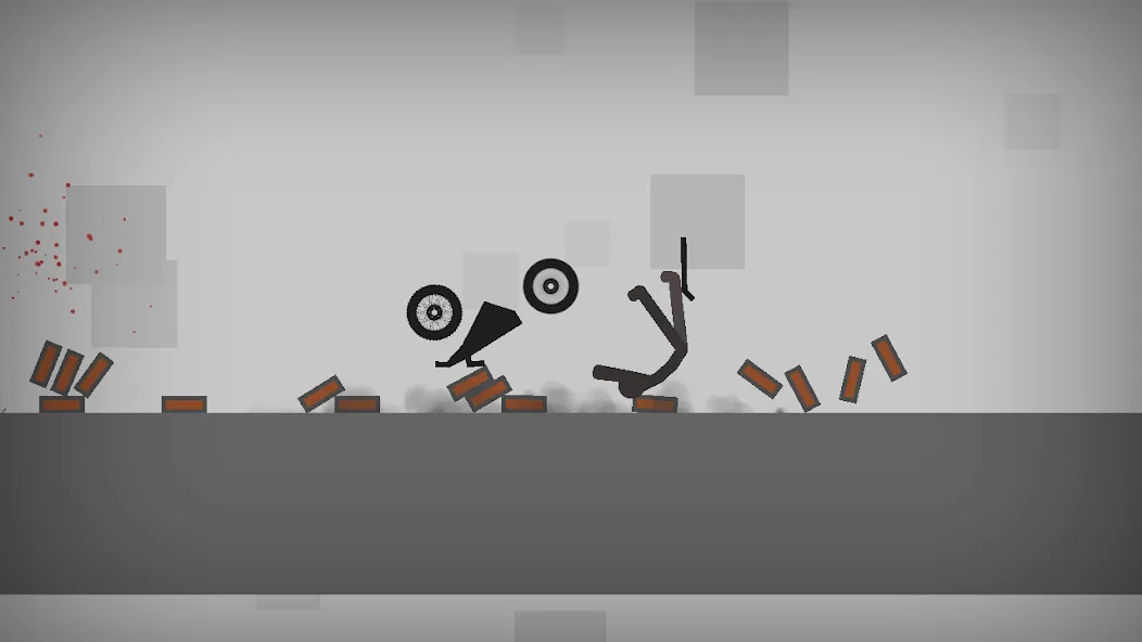 Stickman Dismounting (тикман Дисмаунтинг) [МОД: Все открыто, Дополнительные деньги и Меню MOD] Screenshot 3