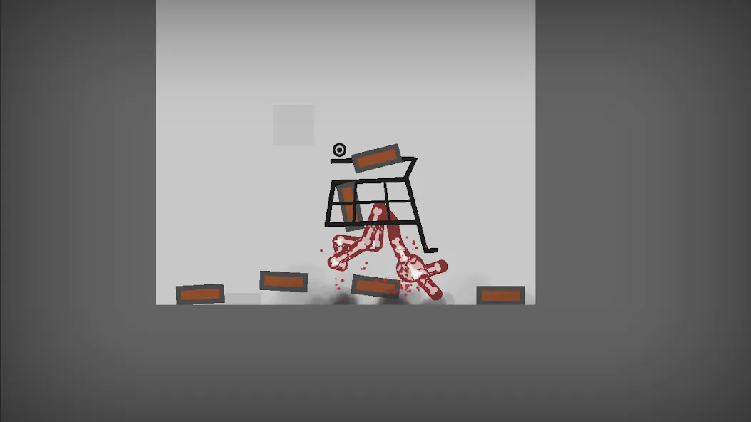 Stickman Dismounting (тикман Дисмаунтинг) [МОД: Все открыто, Дополнительные деньги и Меню MOD] Screenshot 5