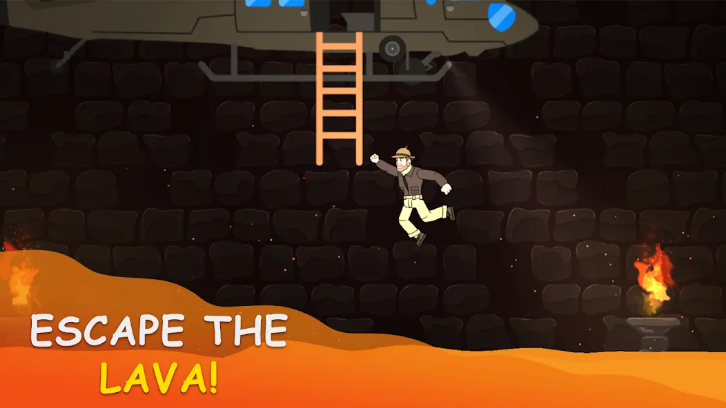 Volcano Escape (Вулканическое бегство) [МОД: Много денег, Монет и Все открыто] Screenshot 2