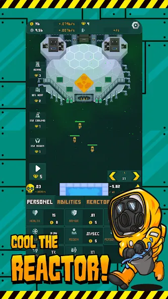 Critical - Incremental Reactor (Критикал) [МОД: Все открыто, Дополнительные деньги и Меню MOD] Screenshot 1