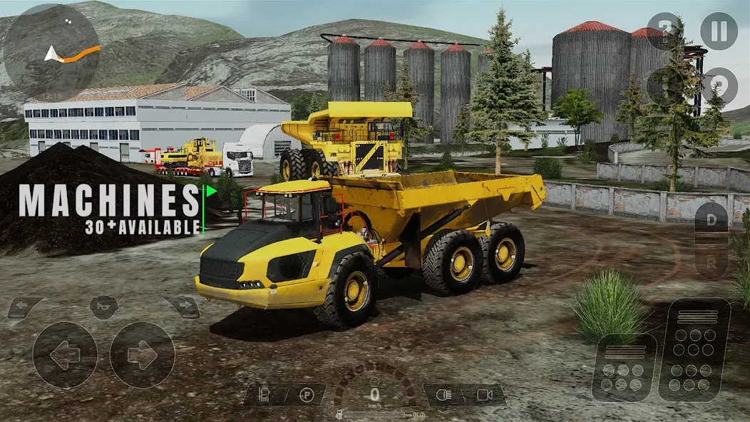 Heavy Machines & Construction [МОД: Много монет, Открытые уровни и Мега MOD] Screenshot 1