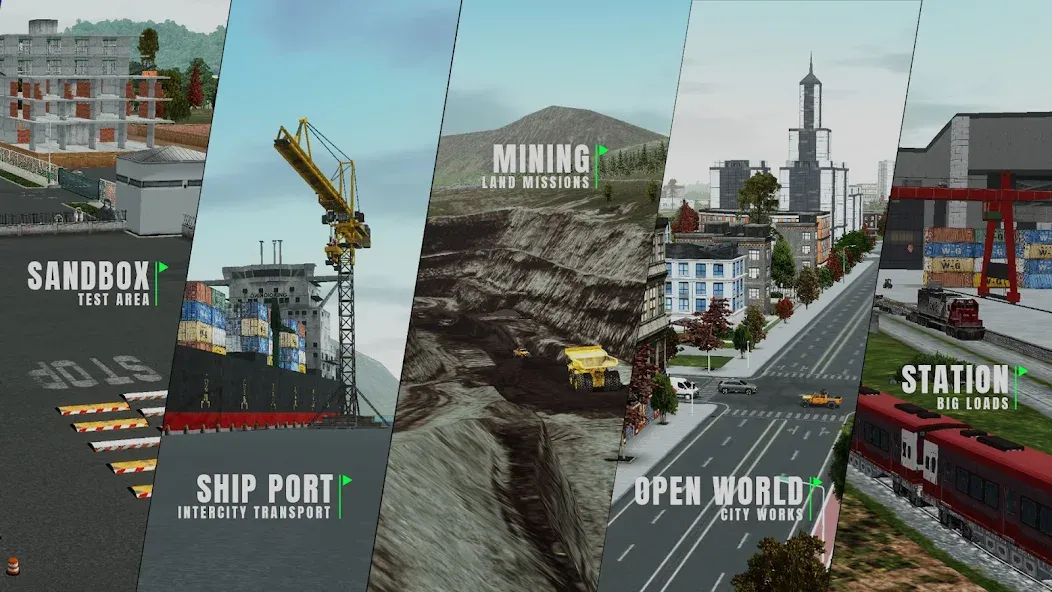 Heavy Machines & Construction [МОД: Много монет, Открытые уровни и Мега MOD] Screenshot 2