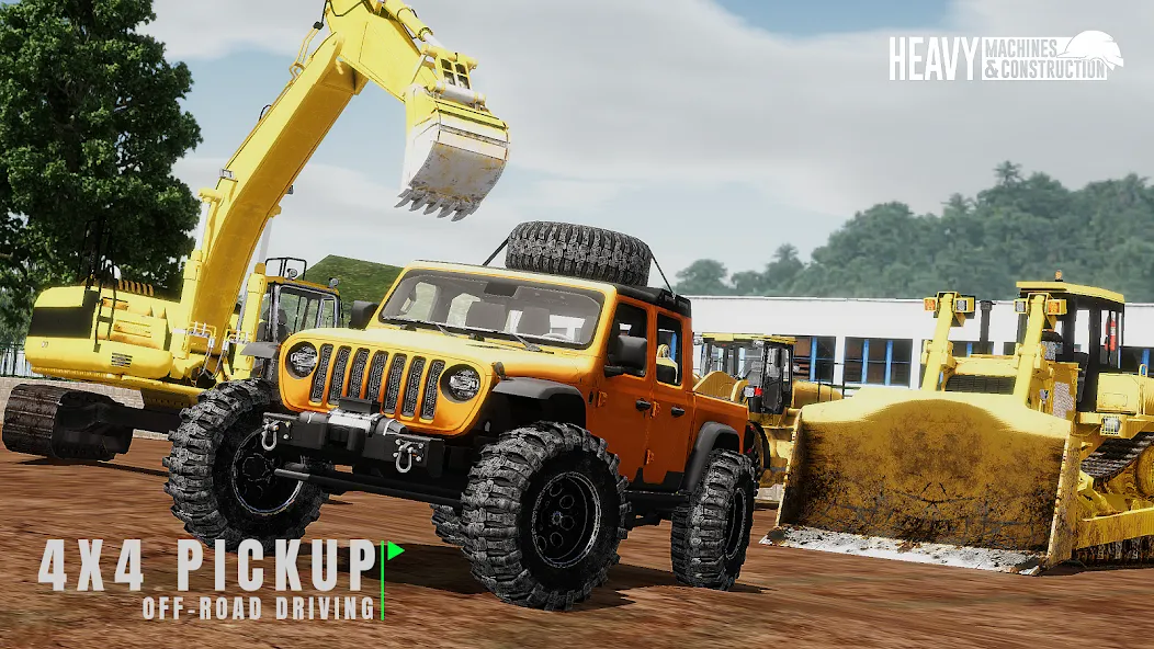 Heavy Machines & Construction [МОД: Много монет, Открытые уровни и Мега MOD] Screenshot 5