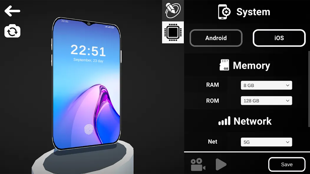 Phone Simulator - 3D Maker (Фоун Симулятор) [МОД: Много денег, Монет и Все открыто] Screenshot 1