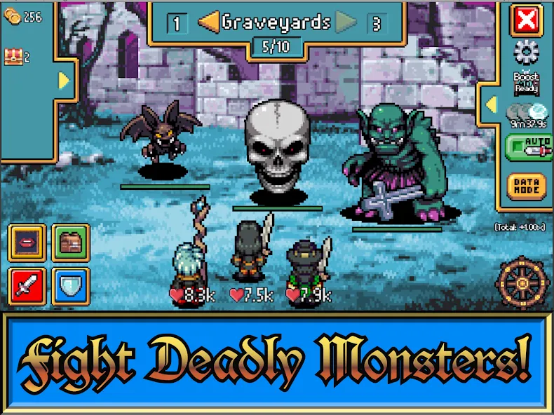 Wizard's Wheel 2: Idle RPG [МОД: Бесконечные деньги, Монеты и Мега MOD] Screenshot 1