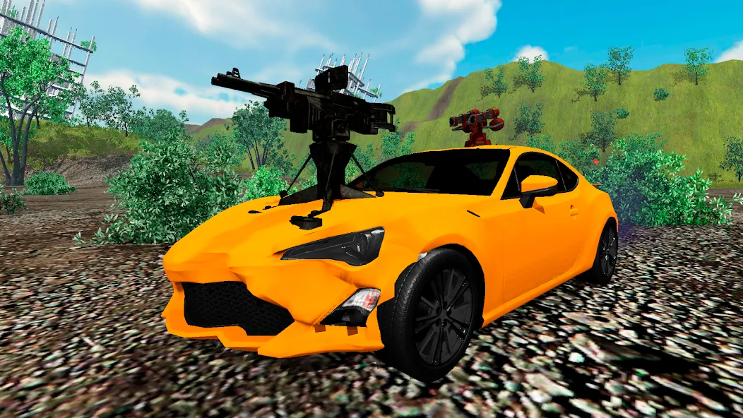Car Crash Arena Simulator 3D [МОД: Бесконечные деньги, Монеты и Мега MOD] Screenshot 3