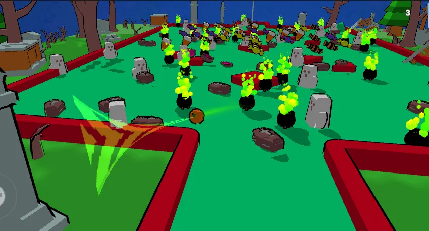 MiniGolf Madness: Halloween (МиниГольф безумие) [МОД: Все открыто, Дополнительные деньги и Меню MOD] Screenshot 2