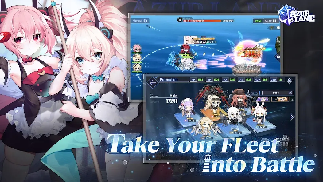 Azur Lane (Азур Лейн) [МОД: Деньги, Монеты и Меню MOD] Screenshot 3