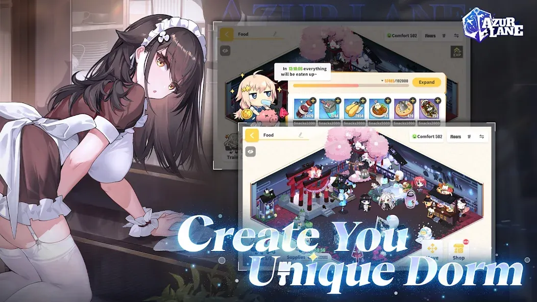 Azur Lane (Азур Лейн) [МОД: Деньги, Монеты и Меню MOD] Screenshot 4