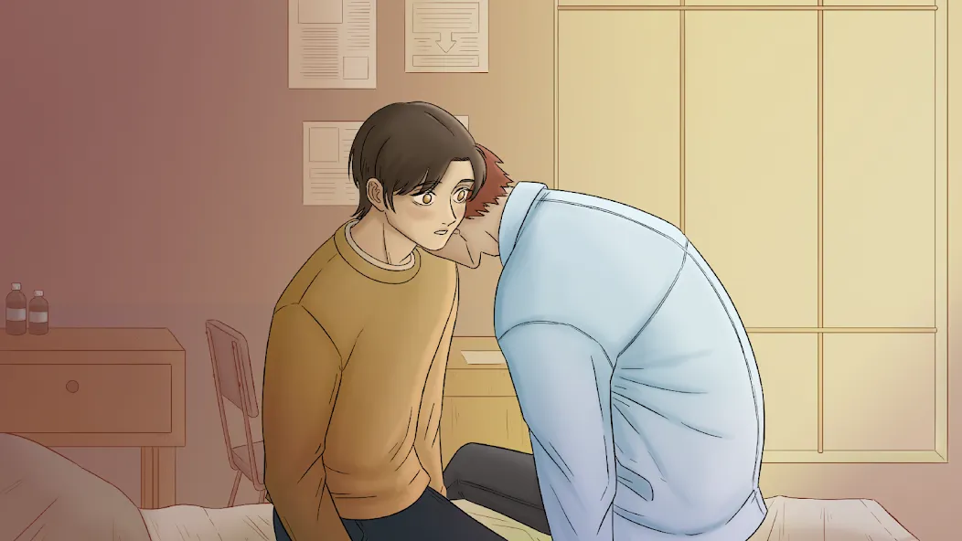 After School: BL Romance Game (Афтер Скул) [МОД: Меню, Бесконечные монеты и Открытые уровни] Screenshot 1