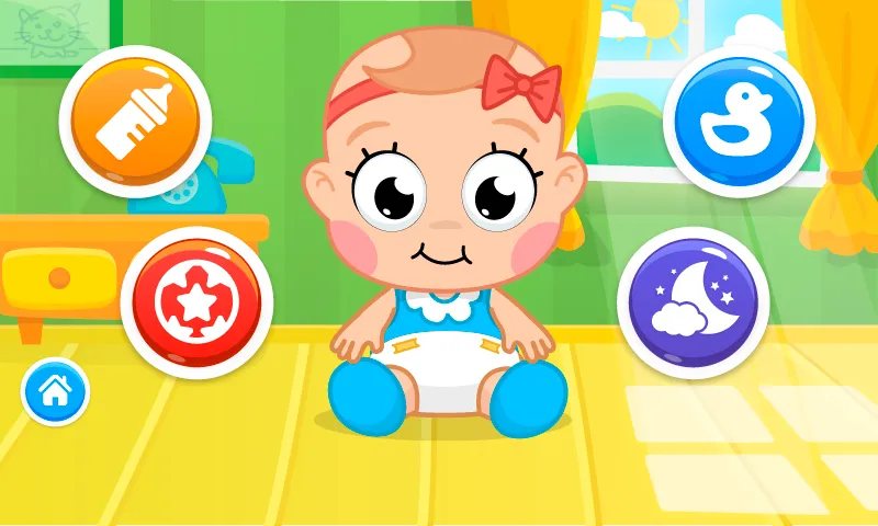 Baby Care : Toddler games [МОД: Много монет, Открытые уровни и Мега MOD] Screenshot 1