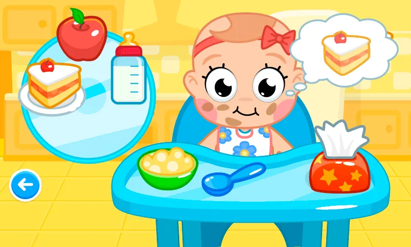 Baby Care : Toddler games [МОД: Много монет, Открытые уровни и Мега MOD] Screenshot 2
