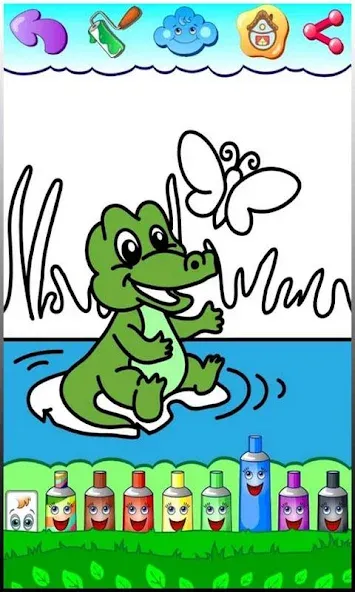 Coloring pages [МОД: Много денег, Монет и Все открыто] Screenshot 4