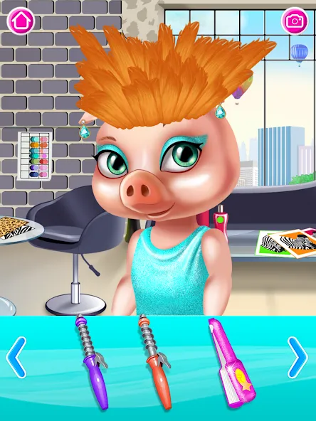 Beauty salon: hair salon [МОД: Бесконечные деньги, Монеты и Мега MOD] Screenshot 3