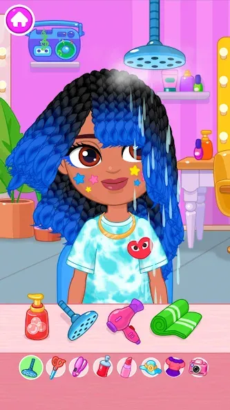 Hair salon [МОД: Все открыто, Дополнительные деньги и Меню MOD] Screenshot 5