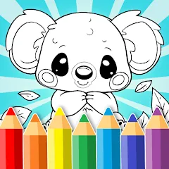 Скачать Animal coloring pages [МОД: Бесконечные деньги, Монеты и Мега MOD] | Взлом Animal coloring pages на Андроид