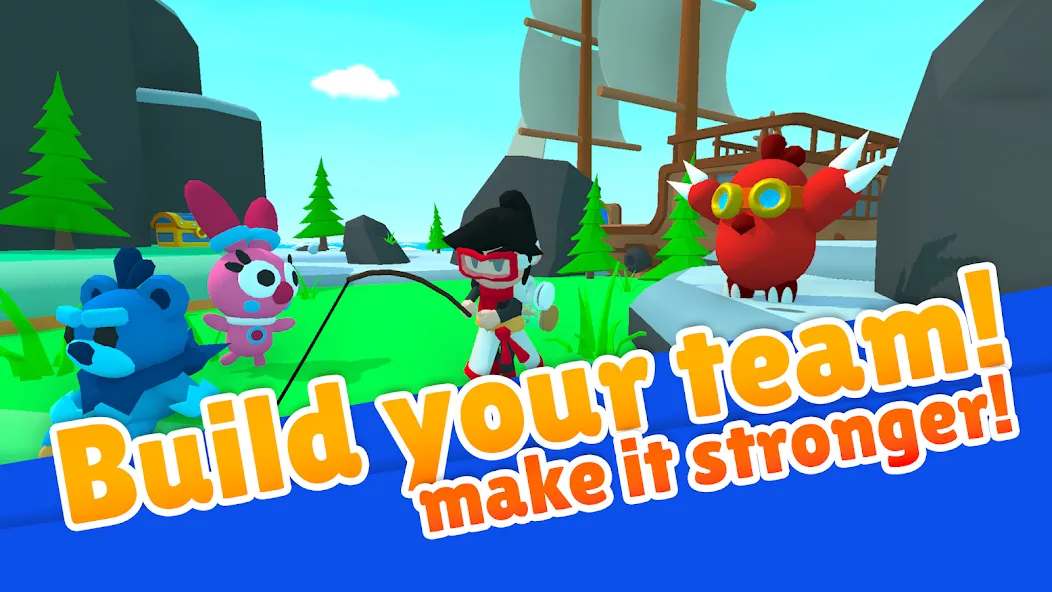 Toonsters: Crossing Worlds (Тунстерс) [МОД: Все открыто, Дополнительные деньги и Меню MOD] Screenshot 1