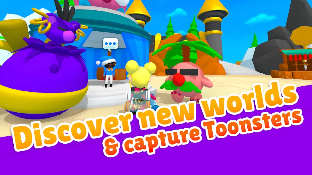 Toonsters: Crossing Worlds (Тунстерс) [МОД: Все открыто, Дополнительные деньги и Меню MOD] Screenshot 2