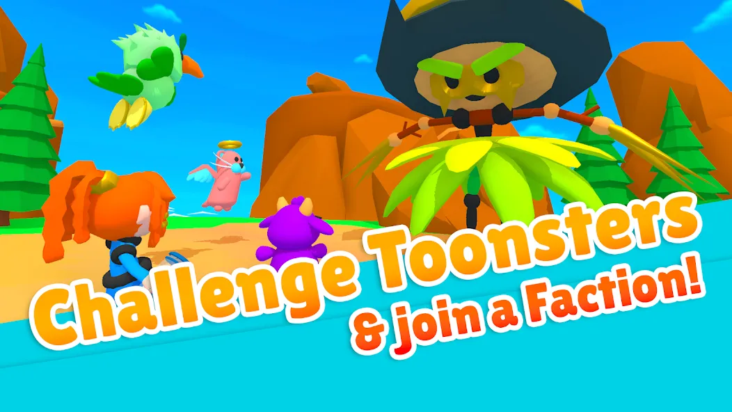Toonsters: Crossing Worlds (Тунстерс) [МОД: Все открыто, Дополнительные деньги и Меню MOD] Screenshot 3