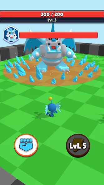 Monster Rumble (Монстер Рамбл) [МОД: Меню, Бесконечные монеты и Открытые уровни] Screenshot 4