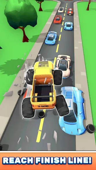 Monster Truck Rampage (Монстр Трак Рэмпейдж) [МОД: Много монет, Открытые уровни и Мега MOD] Screenshot 1