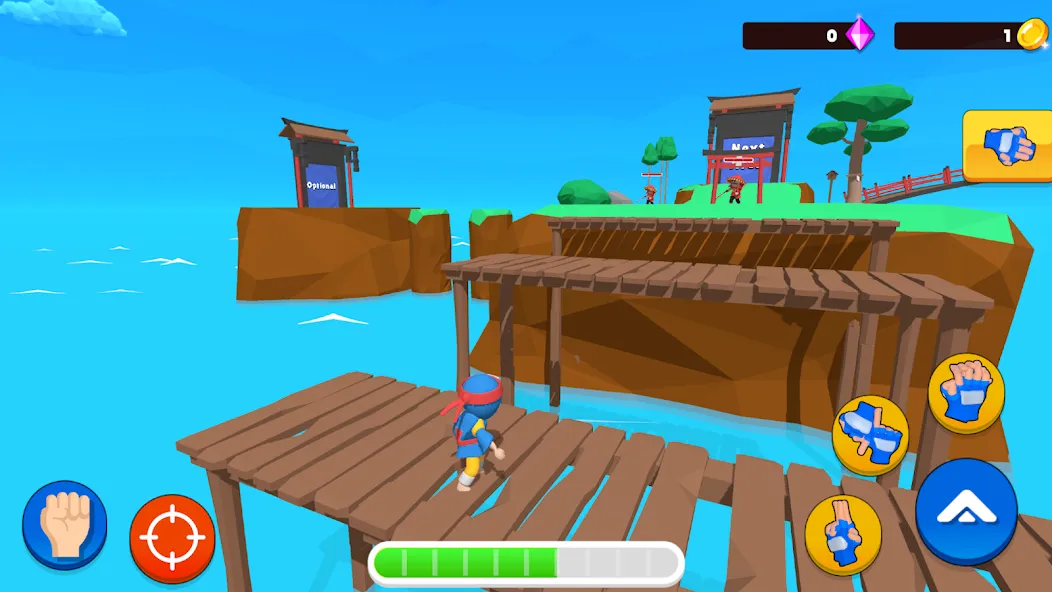 Ninja World Adventure (Ниндзя Ворлд Приключение) [МОД: Много денег, Монет и Все открыто] Screenshot 5