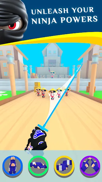 Ninja Hands (Ниндзя Хэндс) [МОД: Много денег, Монет и Все открыто] Screenshot 1