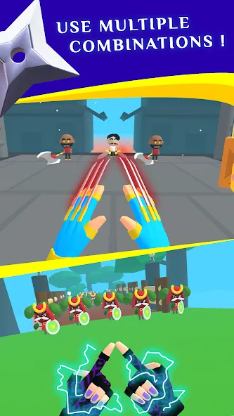 Ninja Hands (Ниндзя Хэндс) [МОД: Много денег, Монет и Все открыто] Screenshot 2