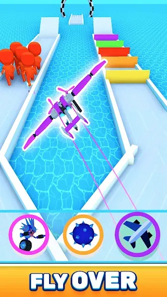 Robo Runner [МОД: Много монет, Открытые уровни и Мега MOD] Screenshot 1