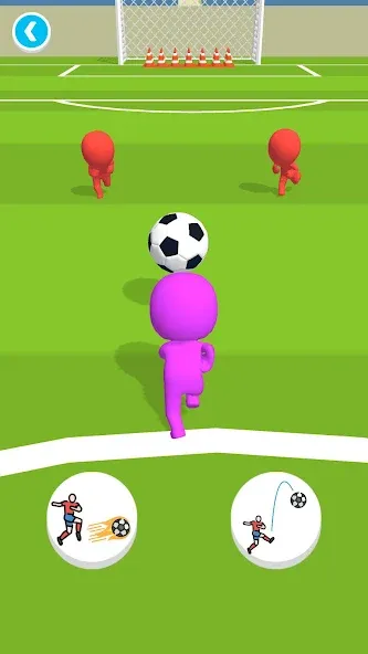 Soccer Runner (Сокер Раннер) [МОД: Деньги, Монеты и Меню MOD] Screenshot 1
