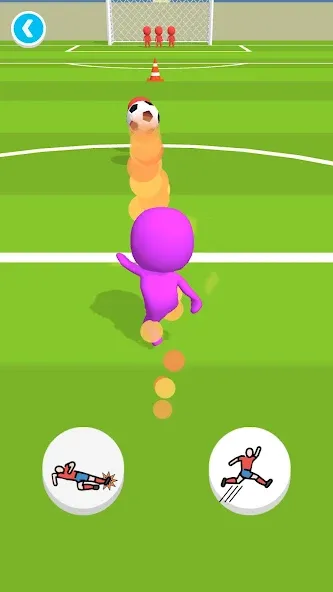 Soccer Runner (Сокер Раннер) [МОД: Деньги, Монеты и Меню MOD] Screenshot 2