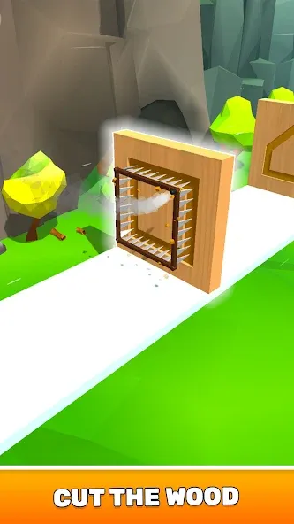Wood Cutter - Saw (Вуд Каттер) [МОД: Бесконечные деньги, Монеты и Мега MOD] Screenshot 2