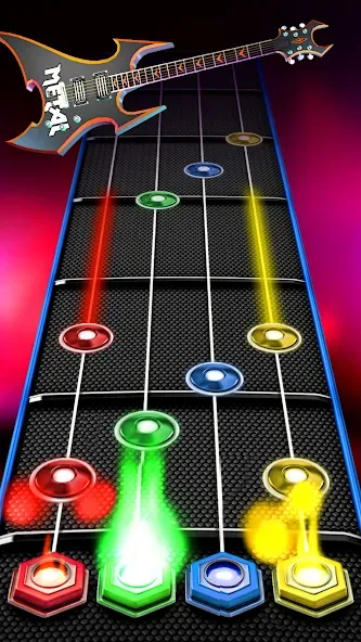 Guitar Band: Rock Battle (Гитарная группа) [МОД: Все открыто, Дополнительные деньги и Меню MOD] Screenshot 1