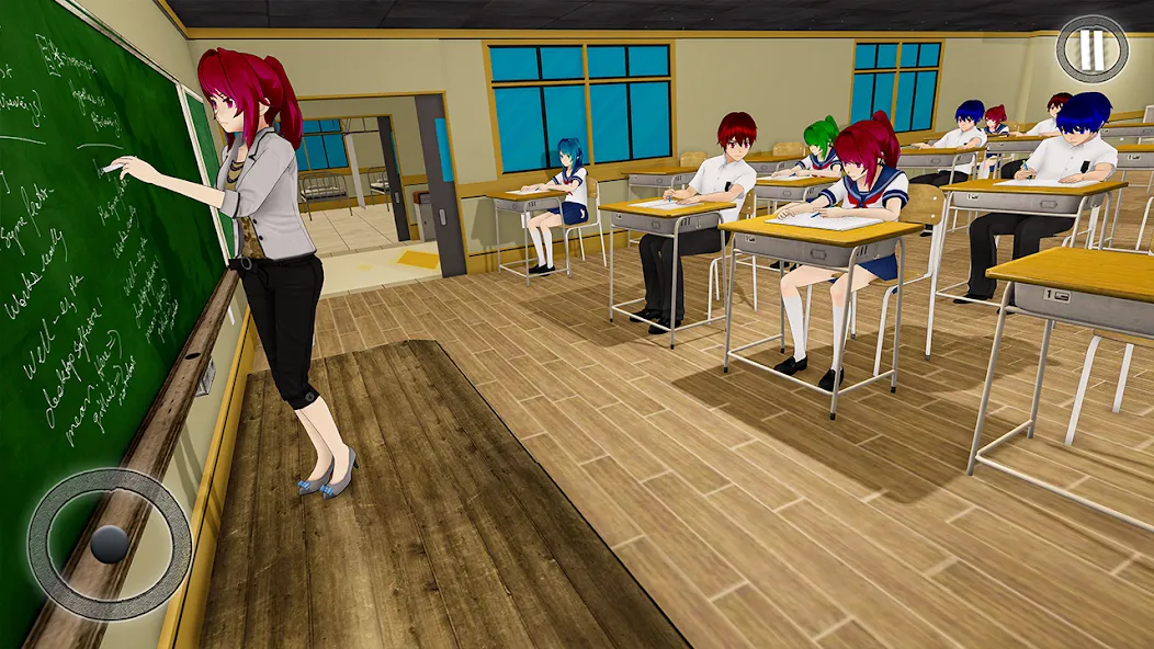 Anime Girl School Teacher 3D [МОД: Много денег, Монет и Все открыто] Screenshot 2