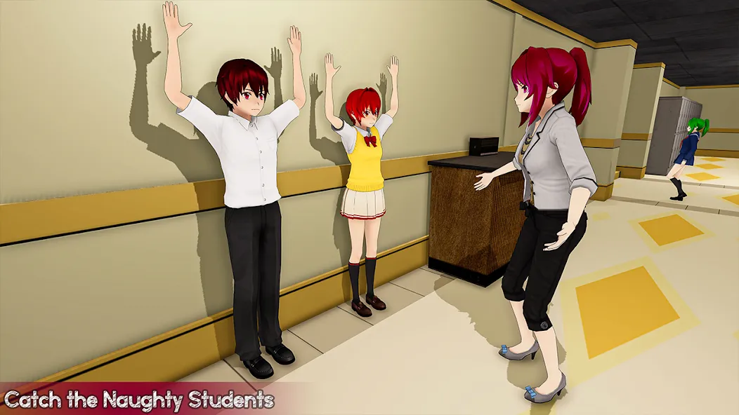 Anime Girl School Teacher 3D [МОД: Много денег, Монет и Все открыто] Screenshot 3
