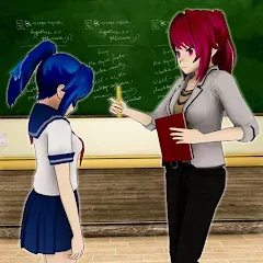 Скачать Anime Girl School Teacher 3D [МОД: Много денег, Монет и Все открыто] | Взлом Anime Girl School Teacher 3D на Андроид