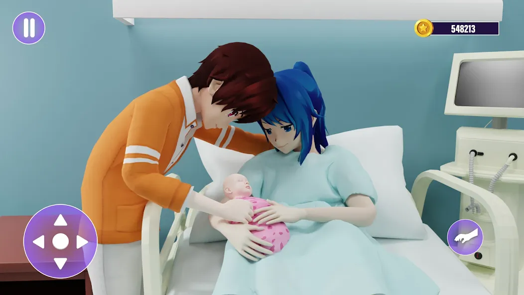 Pregnant Mother Family Life [МОД: Много денег, Монет и Все открыто] Screenshot 2