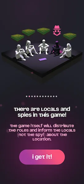 Spyfall - party game [МОД: Деньги, Монеты и Меню MOD] Screenshot 2