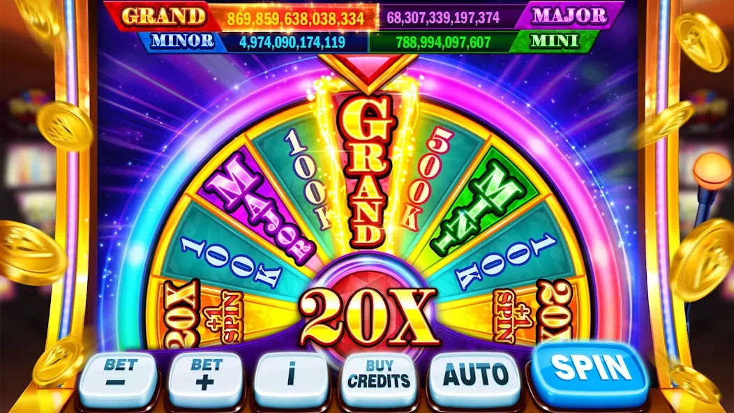 Classic Slots™ - Casino Games (Классические слоты) [МОД: Деньги, Монеты и Меню MOD] Screenshot 3