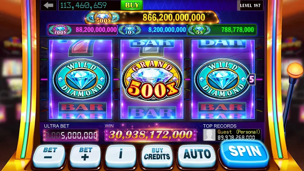 Classic Slots™ - Casino Games (Классические слоты) [МОД: Деньги, Монеты и Меню MOD] Screenshot 4